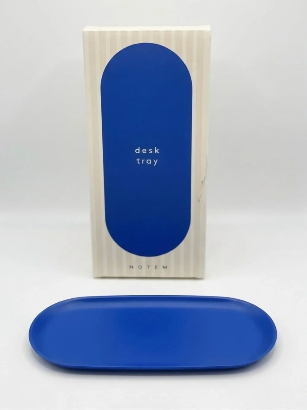 NWT Notem Studio LOLA Blue Steel Desk Tray | Anthropologie Office Catchall
